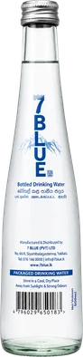 7Blue 330 ml glass bottle